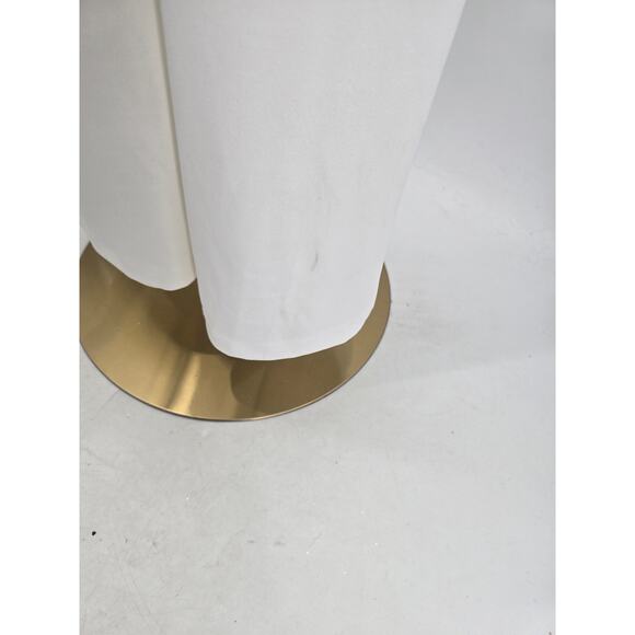 LULU'S SZ M Make It a Date White Sleeveless Wide-Leg Jumpsuit NEW B27 - Picture 11 of 15